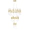 Cwi Lighting Orgue 123 Light Chandelier With Satin Gold Finish 1120P32-123-602 - alternate 1